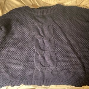 NWT J crew Navy thick sweater